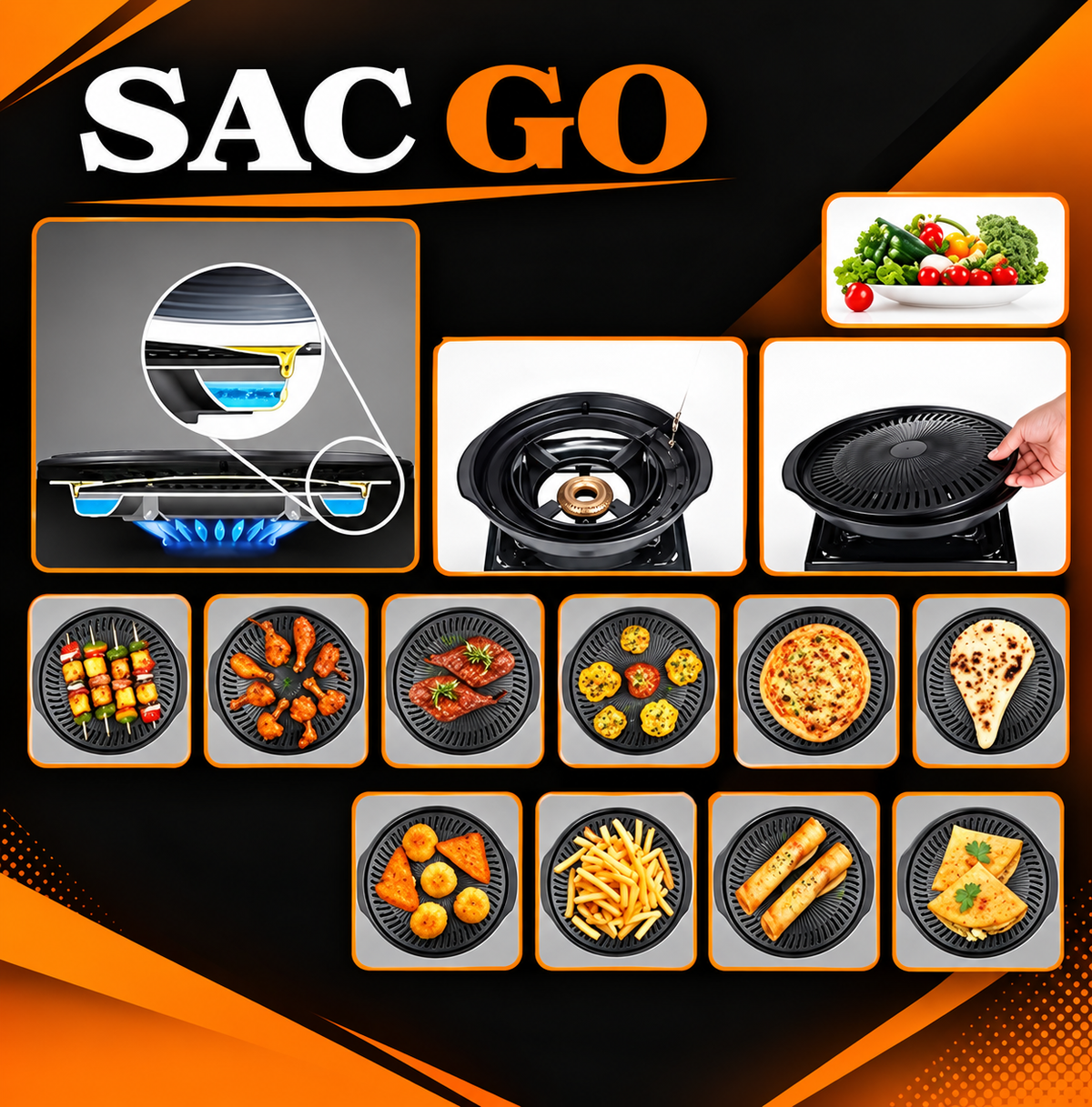 Go Out - Indoor Grill